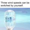 BMXCY Handheld Portable Fan Three-Speed Portable Fan Rechargeable Portable Fan Outdoor Portable Fan Multi-Purpose Portable Fan view 4