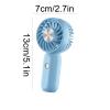 BMXCY Tabletop Handheld Portable Fan Three-Speed Portable Fan Rechargeable Portable Fan Silent Portable Fan view 2