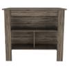 Dark Brown 3 Shelf Kitchen Island view 4