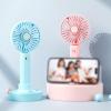 BMXCY Desktop Handheld Portable Fan Rechargeable Portable Fan Adjustable Wind Speed Portable Fan Outdoor Travel Portable Fan view 3