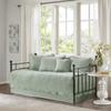 6 Pcs Reversible Scalloped Edge Daybed Cover Set Seafoam Daybed view 1