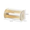 LIAN16PENG Kitchen Roll Holder Tissue Storage Box Kitchen Roll Holder Under Cabinet Wall Mounted Paper Rack for Home Kitchen Bathroom Paper Towel Holders(Orange) view 2