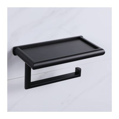 A1DFDFGOQSFG Paper Towel Holder 1PC European Style Brass Black Antique Silver Paper Towel Holder Creative Mobile Phone Paper Holder Toilet Paper Towel Holder Kitchen Roll Holder (Color : B) (C)