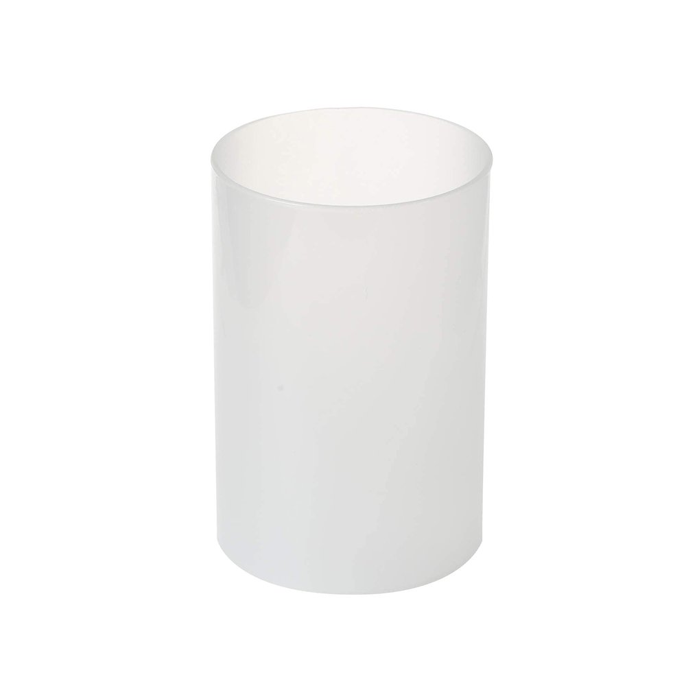 AK Lighting Frosted Glass Hurricane Candle Holders, Chimney Tube, Frosted Glass Cylinder Open Both Ends, Open Ended Hurricane Diameter 4", Height 14"