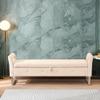 HIUU 67.9 End of Bed Storage Bench King Size,Beige Velvet Ottoman Bench for Bedroom & Entryway,Soft Ottoman Seat with Hidden Storage Compartment view 3