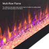 60 Inch Electric Fireplace, Recessed and Wall Mounted Fireplace view 4