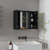Black 1 Drawer Medicine Cabinet view 3