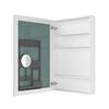 24'' W x 36'' H eless Mirror Medicine Cabinet, Beveled Mirror Edges Bathroom Medicine Cabinet, Left Opening Door view 4