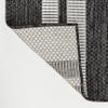 JONATHAN Y Abstract Two-Tone Indoor Outdoor Area Rug 3X5 Black/Cream, Lucian Modern Geometric for Backyard, Patio, Porch, Easy-Cleaning, High Traffic, Pet-Friendly, Non-Shedding (TSN303A-3) view 4