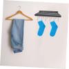BUGUUYO Folding Clothes Drying Rack Clips for Socks Underwear and Gloves Compact Space-Saving Hanger for Apartments and for Balconies and Closets view 2