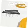 BUGUUYO Folding Clothes Drying Rack Clips for Socks Underwear and Gloves Compact Space-Saving Hanger for Apartments and for Balconies and Closets view 3
