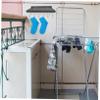 BUGUUYO Folding Clothes Drying Rack Clips for Socks Underwear and Gloves Compact Space-Saving Hanger for Apartments and for Balconies and Closets view 4