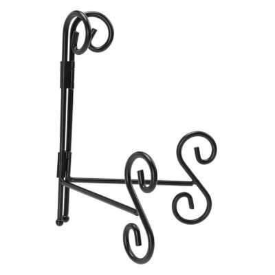 ABOOFAN Plaque Holder Display Stand Multi-functional Iron Showing Racks Dish Display Rack for Kitchen