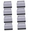 HONMEET 8 Pcs Heavy Duty Bed Risers Plastic Furniture Risers for Couch Sofa Table Heightening for Washing Machines and Refrigerators view 1
