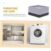 HONMEET 8 Pcs Heavy Duty Bed Risers Plastic Furniture Risers for Couch Sofa Table Heightening for Washing Machines and Refrigerators view 2