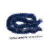 Cabilock 1pc Shiny Christmas Tinsel Garland Strip Decor for Xmas Tree Holiday Parties and Festive Celebrations Create Vibrant Atmosphere Easy Decorating view 2