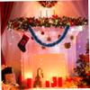 Cabilock 1pc Shiny Christmas Tinsel Garland Strip Decor for Xmas Tree Holiday Parties and Festive Celebrations Create Vibrant Atmosphere Easy Decorating view 4