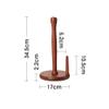 LIAN16PENG Kitchen Roll Holder Household Kitchen Roll Holder Free Standing Paper Towel Holder Stand Kitchen Countertop Organizer Cling Film Storage Rack Fits Most Size Paper Roll Paper Towel Holders view 2