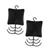 Healeved 2pcs Jewelry Holder Wall Stand Multipurpose Jewelry Organizer Display Rack Decorative Material Rack Holder view 1