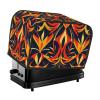 2 slice Toaster Cover, fire dancer Print Bread Machine Covers with Pockets for Kitchen Counter 11.4''x7.9''x7.5'' view 1