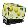 2 slice Toaster Cover, Fruits Lemon Print Bread Machine Covers with Pockets for Kitchen Counter 11.4''x7.9''x7.5'' view 1
