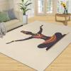 2x3 African American Women Rug - Modern African Doormat Outdoor Entrance, African Woman Laundry Room Carpet Non Slip Accent Throw Rugs for Bathroom Kitchen Sink Front Door view 2