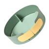 HAKIDZEL Seasoning Containers Holder Kitchen Condiment Organizer Rotating Fruit Plate Snack Plate for Easy Access view 1