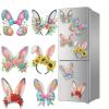 BAYUNOE Diamond Art Refrigerator Magnet DIY Creative Fridge Magnet Diamond Art Painting Decorations Magnets Stickers Cabinet Refrigerator Home Decors (Headband) view 1