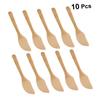 ABOOFAN 10 Pack Natural Wood Serving Utensils Mini Jam Spreader for Dumpling Filling view 2