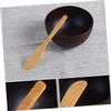 ABOOFAN 10 Pack Natural Wood Serving Utensils Mini Jam Spreader for Dumpling Filling view 4
