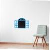FUNOMOCYA Wooden Wall Chalkboard Sign Decorative Message Board Small Chalkboard for Outdoor Use view 3