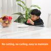 Clear Desk Pad Protector, PVC Desk Cover Protector Mat, Plastic Clear Table Protector,Transparent Waterproof PVC Tablecloth for Dining, Office3mm,40x160cm/16x63in view 2