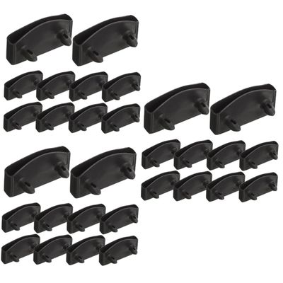Ciieeo 60pcs Plastic Bed End Caps Holders Support for Bed Frame Replacement Parts Easy Installation for Enhanced Stability and Comfort