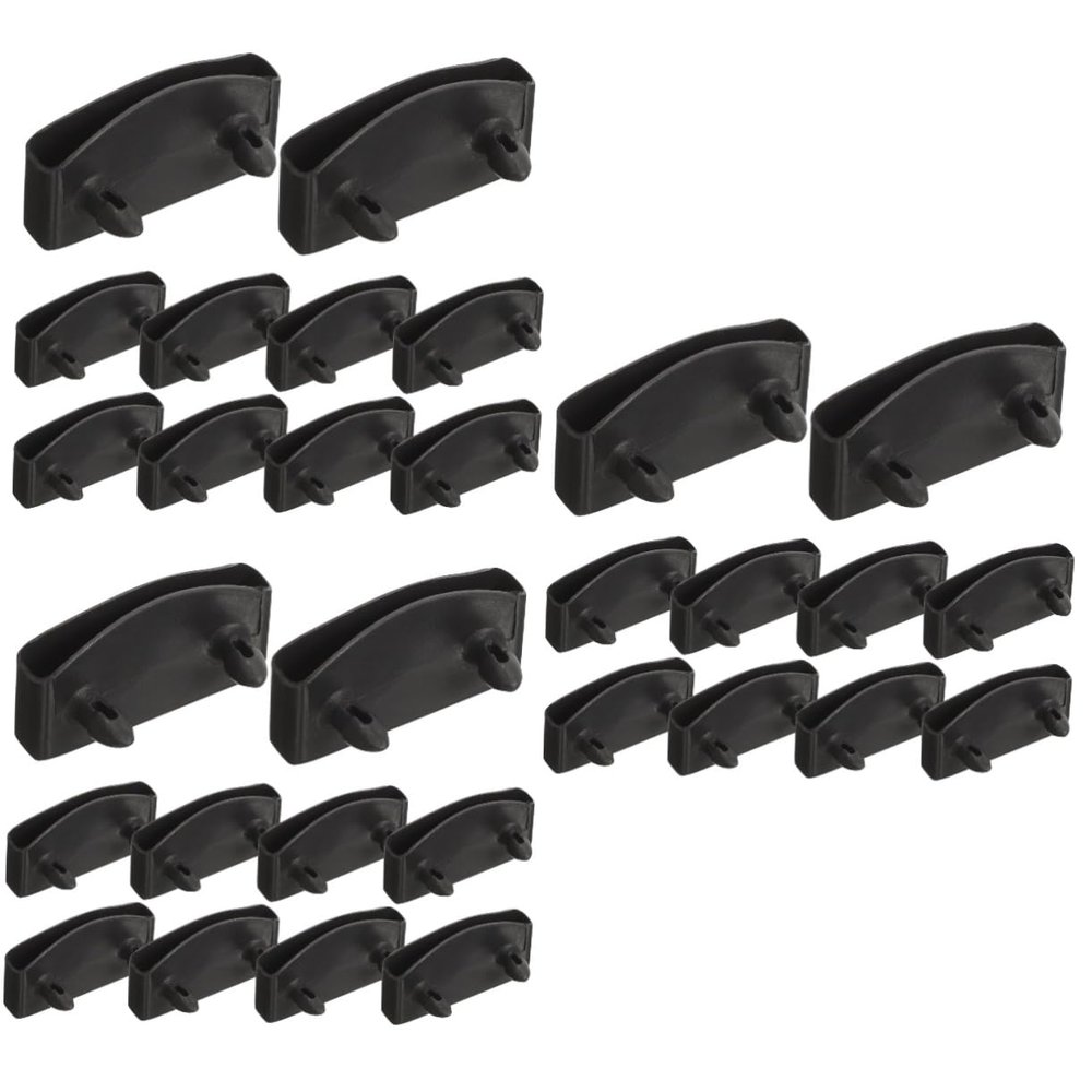 Ciieeo 60pcs Plastic Bed End Caps Holders Support for Bed Frame Replacement Parts Easy Installation for Enhanced Stability and Comfort