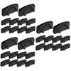 Ciieeo 60pcs Plastic Bed End Caps Holders Support for Bed Frame Replacement Parts Easy Installation for Enhanced Stability and Comfort view 1