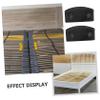 Ciieeo 60pcs Plastic Bed End Caps Holders Support for Bed Frame Replacement Parts Easy Installation for Enhanced Stability and Comfort view 3
