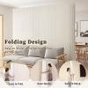 Folding Paper Room Divider, Freestanding Lightweight Privacy Screen Partition Wall for Home, Office, or Apartment, Foldable and Portable view 3