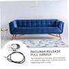 Ciieeo 4pcs Recliner Release Pull Handle with Cable for Sofa Chair Repair Replacement Parts for Furniture Easy Installation Compatible with Various Models view 4
