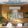 19 SEER2 Mini Split Air Conditioner 18000 BTU Ultra Quiet Operation, Smart Control, Washable Air Filter, and Energy Efficient view 4