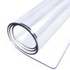 0.80 mm Desktop Protective Film Clear Table Cover Protector Rectangular PVC Table Protector Waterproof Clear Chair Mat for Dining Furniture Surface Desks(19x39inch=50x100cm) view 1