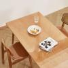 0.80 mm Desktop Protective Film Clear Table Cover Protector Rectangular PVC Table Protector Waterproof Clear Chair Mat for Dining Furniture Surface Desks(19x39inch=50x100cm) view 3