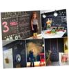 Blackboard Sticker for Wall 2Pcs PVC Waterproof Removable Decal view 3
