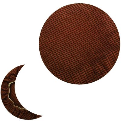 advajb 2PCS The Dimensions of The lid are 12-14 16-18 22-24in Round, Bar Stool Covers Seat Cover for Chair Mat Cushion Stool Easy to Put on Washable(J21,22-24in)