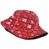 Christmas Ho Ho Ho Bucket Hat for Women Men Merry Christmas Fisherman Hats Outdoor Travel Beach Sun Caps Xmas New Year Decoration view 2
