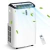Antarctic Star 14000BTU Portable Air Conditioner, 4-in-1 AC Unit, Cooling, Dehumidifying, Fan & Sleep Mode, Remote Control, LED Display, 3-Speed, Portable AC for Bedroom & Indoor Use view 1