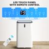 Antarctic Star 14000BTU Portable Air Conditioner, 4-in-1 AC Unit, Cooling, Dehumidifying, Fan & Sleep Mode, Remote Control, LED Display, 3-Speed, Portable AC for Bedroom & Indoor Use view 2