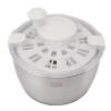 Lettuce Spinner, Stainless Steel Salad Multifunctional Large Capacity Vegetable Dryer Fruit Washer Drain Basket view 4