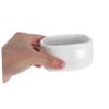 BIUDECO 2pcs Ceramic Bowl Set Tea Bag Sugar Holder Porcelain Ramen Bowl Teabag Holder Dish Tea Bag Plate for Parties Daily Use view 4