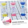 6Pcs Boy Girl Tooth Brushing Sand Timer with Sucker Design for Bathroom view 2