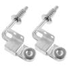 DIYEAH 2 Sets Sofa Headrest Hinges Iron Adjustable Multiposition view 1